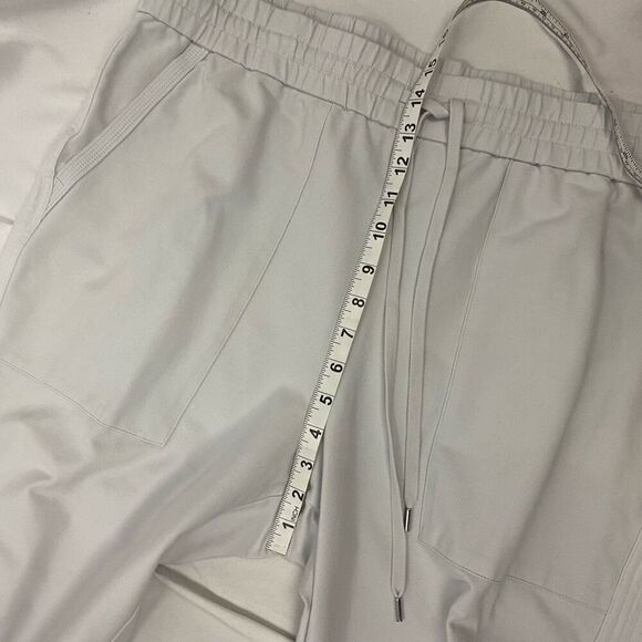 New Calia by Carrie Underwood Trapunto Joggers Pants Gray Cotton Women’s XXL NWT - Picture 7 of 11